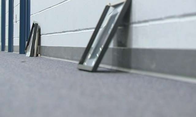 The most serious damage KSL News found was at Rich County High school, where several pictures fell off the wall.