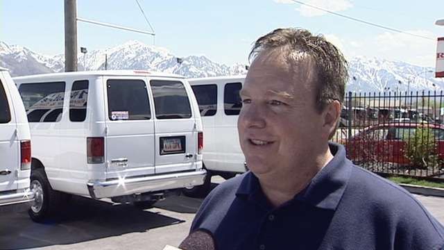 Flight cancellations have meant bad news for Dave Eldredge's car-rental company