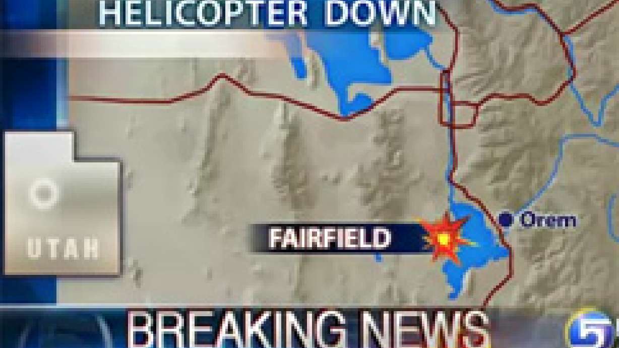 Utah National Guard Helicopter Crashes, 2 Dead