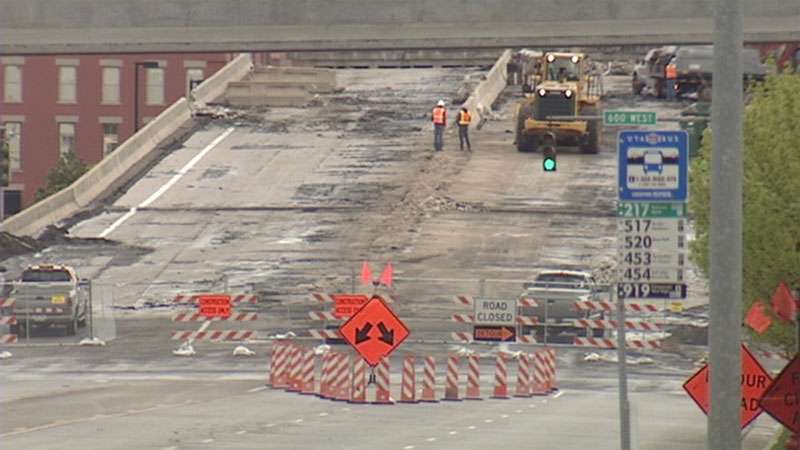 Business slows on North Temple after bridge closes