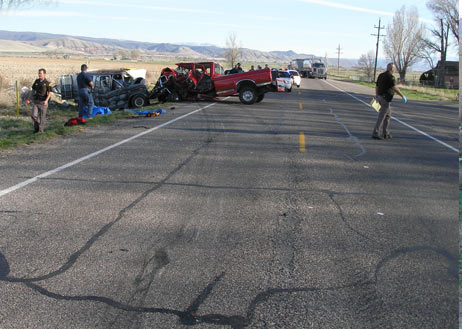 Four Die in Accident Near Gunnison