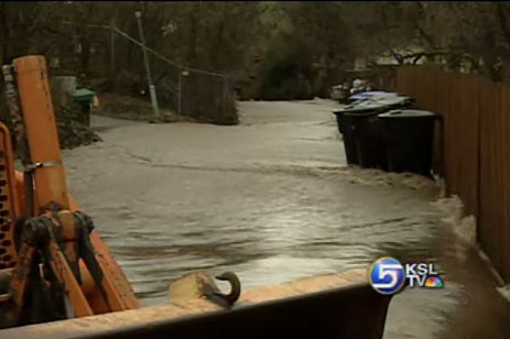 Mudslide Near Jeremy Ranch, Flooding in Emigration Canyon