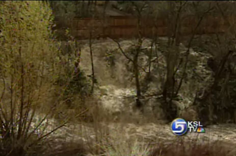 Mudslide Near Jeremy Ranch, Flooding in Emigration Canyon