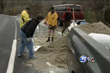 Mudslide Near Jeremy Ranch, Flooding in Emigration Canyon