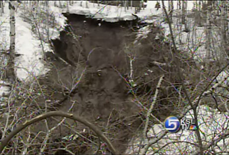 Mudslide Near Jeremy Ranch, Flooding in Emigration Canyon