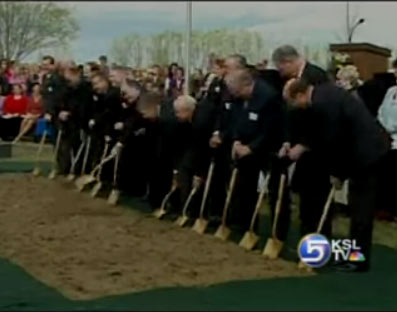 Groundbreaking for Twin Falls LDS Temple