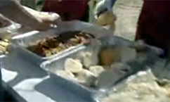 Easter Dinner Served at Pioneer Park