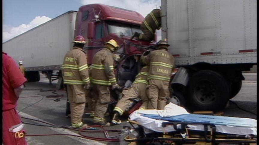 Fallen BBQ Leads to Horrific Crash on I-15