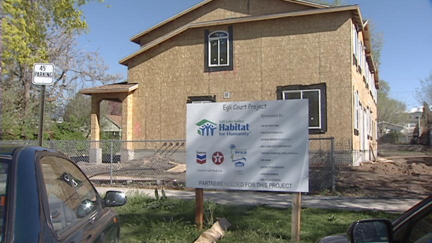 Women Building Home for Habitat for Humanity