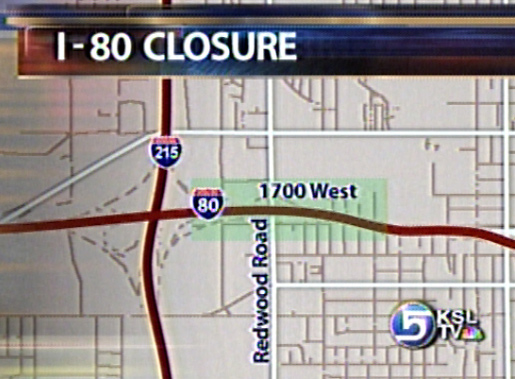 A Section of I-80 to Close for Weekend