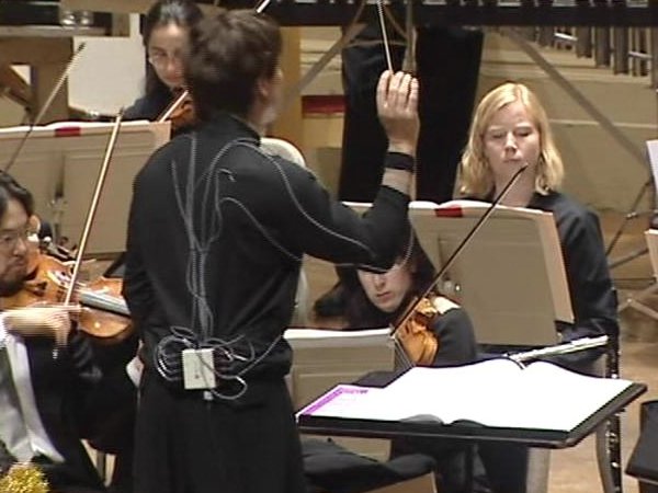 Symphony Conductor Gets Wired for Research