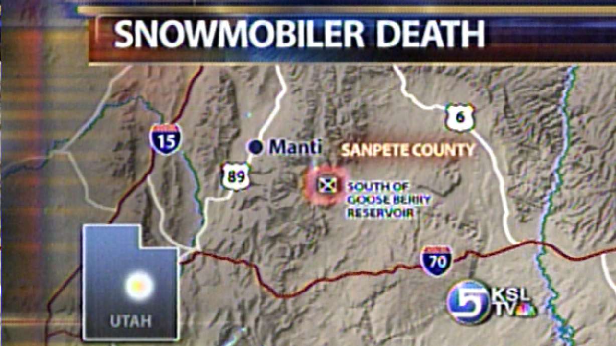 Snowmobiler Falls to His Death