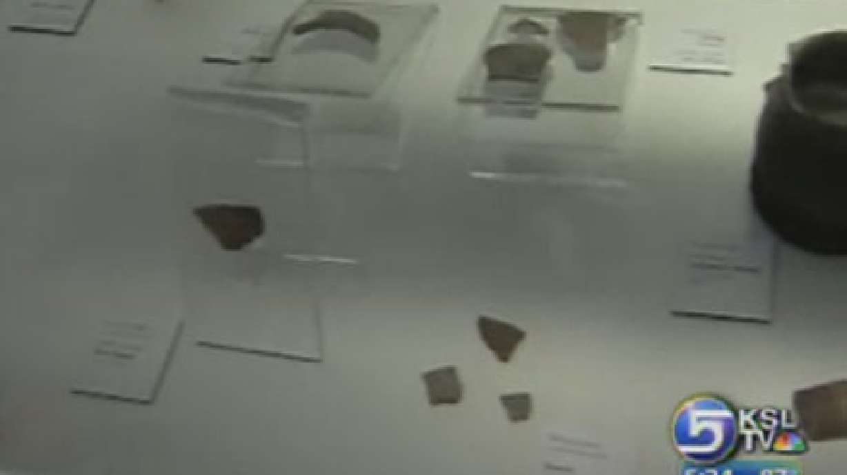 Artifacts from Range Creek Canyon on Display