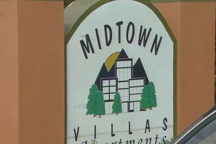 The murder happened at the Midtown Villas apartment complex in Midvale.