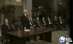 Process of Reorganizing the First Presidency of the LDS Church 