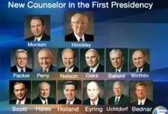 Process of Reorganizing the First Presidency of the LDS Church