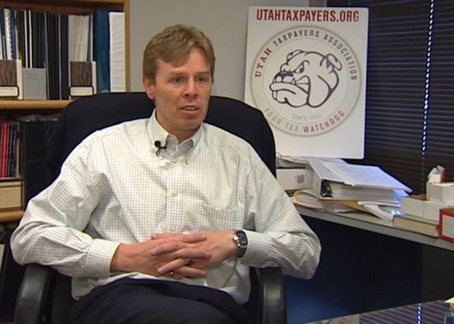 Royce Van Tassell, vice president of the Utah Taxpayers Association
