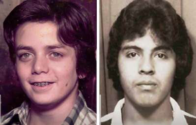 Lloyd Reece, left, and David Jaramillo, right, went missing in 1985.