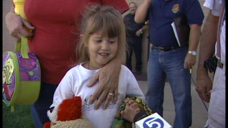 Five-Year-Old Girl Reunited with Grandparents