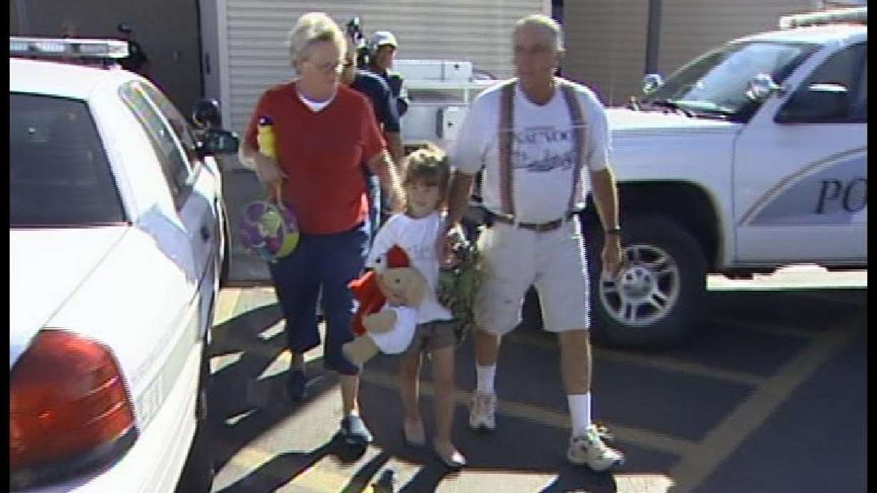 Five-Year-Old Girl Reunited with Grandparents
