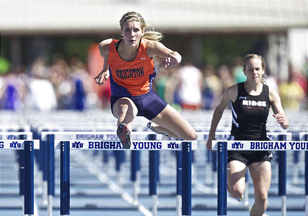 High school track: Brighton senior claims victory in four events at state championships
