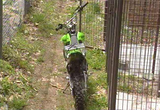 Search teams recovered the motorized bike that Rex Walker was on when he went over the edge.