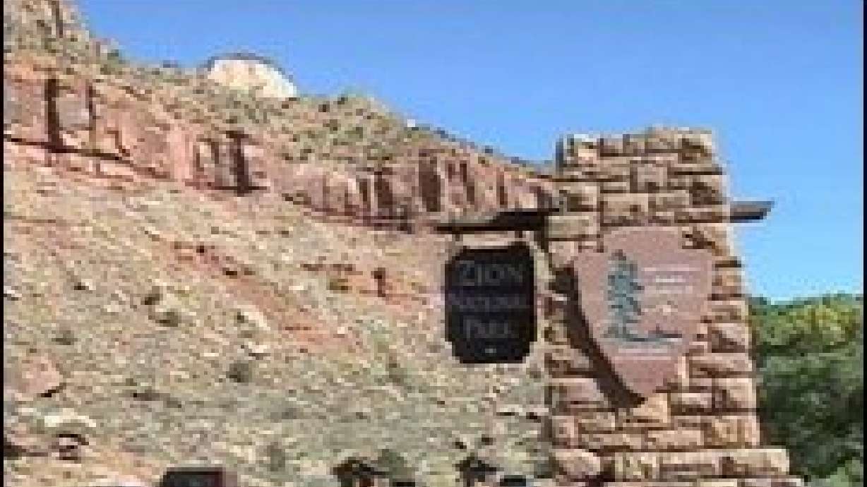 Zion National Park reduces shuttle service for winter