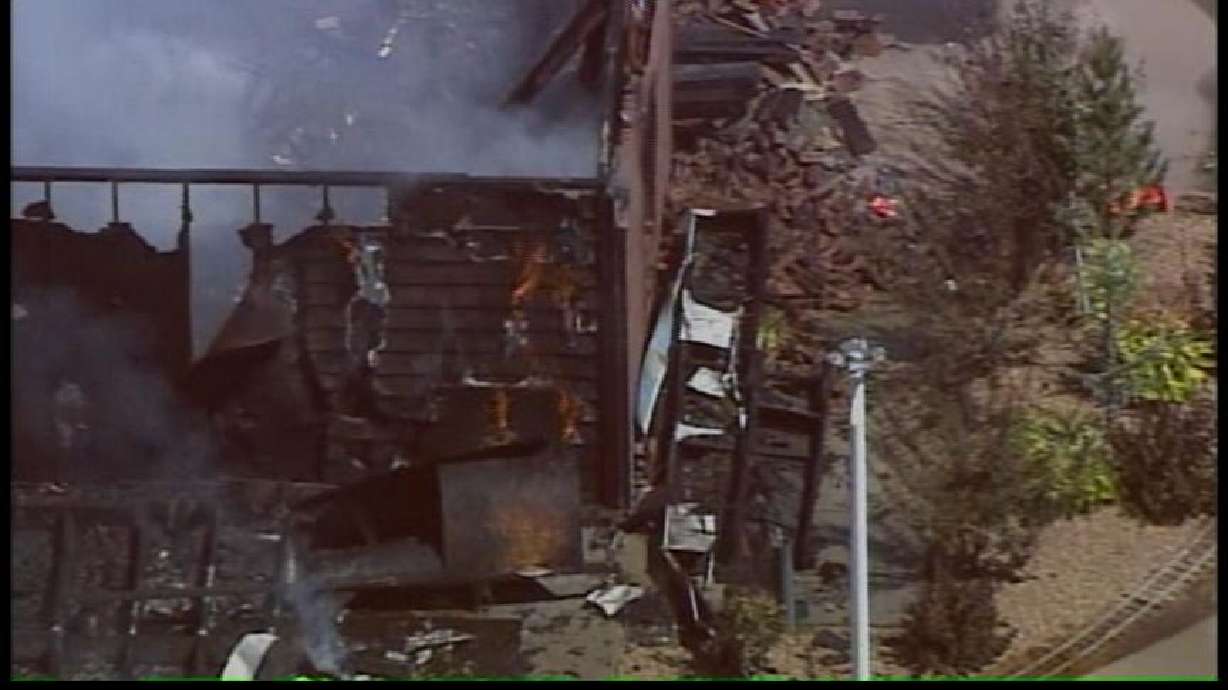 Explosion Destroys Lindon Workshop