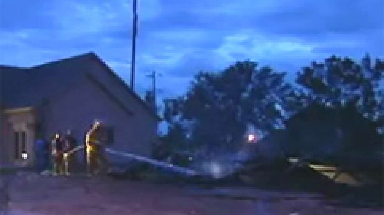 Fire Destroys House Under Construction