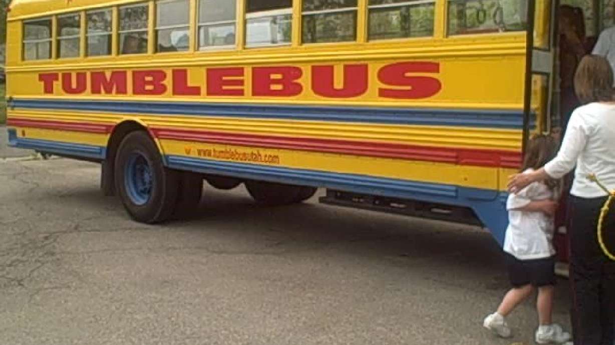 Tumblebus: It's a bus and a gym