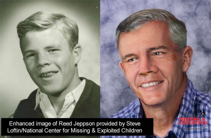 Police shared a picture of Reed then and a picture of what he might look like today. Enhanced image provided by national Center for Missing & Exploited Children. Click to enlarge.