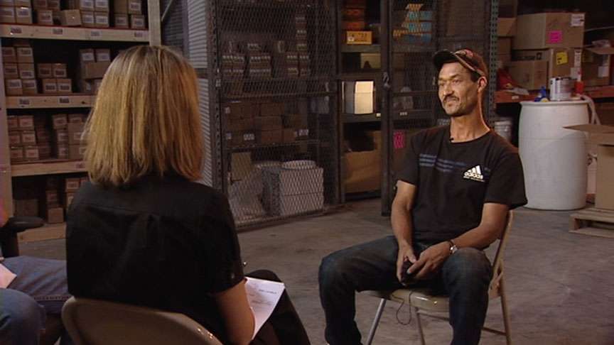 Lori Prichard with former LLC member, Jesus Delgado