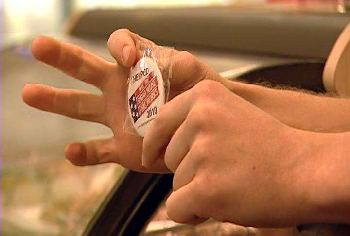 Jamba Juice jumped on board the fundraiser and started selling buttons for $1 each, with all of the proceeds going toward the firework show.