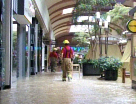 Water Main Break Floods University Mall