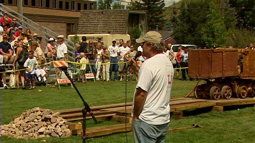 Park City Mayor Dana Williams addressing the crowd.