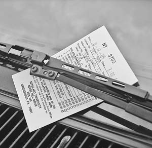 Unpaid Parking Tickets