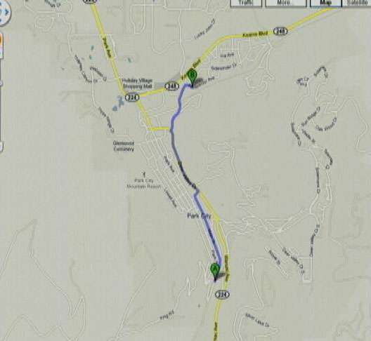 Lauren Rosenberg is suing Google because the company's walking directions led her out onto Deer Valley Drive, which is State Route 224.