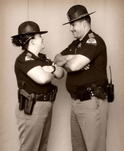 Three and a half years ago, Mary Kaye Lucas joined her husband, Donovan Lucas, and became a Utah Highway Patrol trooper.