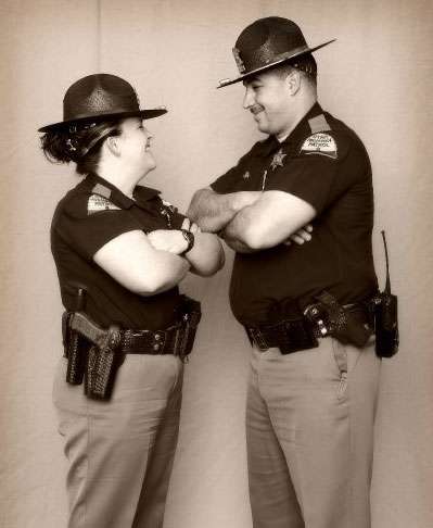 Three and a half years ago, Mary Kaye Lucas joined her husband, Donovan Lucas, and became a Utah Highway Patrol trooper.