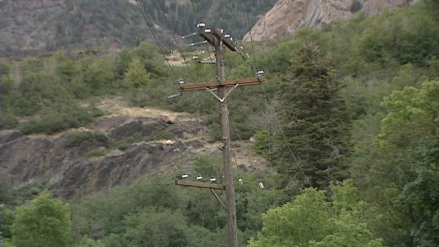 Power Line Thieves Start Small Fire in Big Cottonwood Canyon