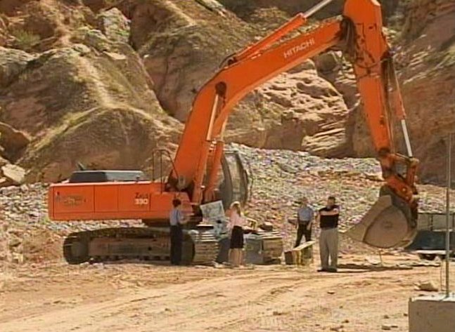 Construction Crew Finds Stolen ATM