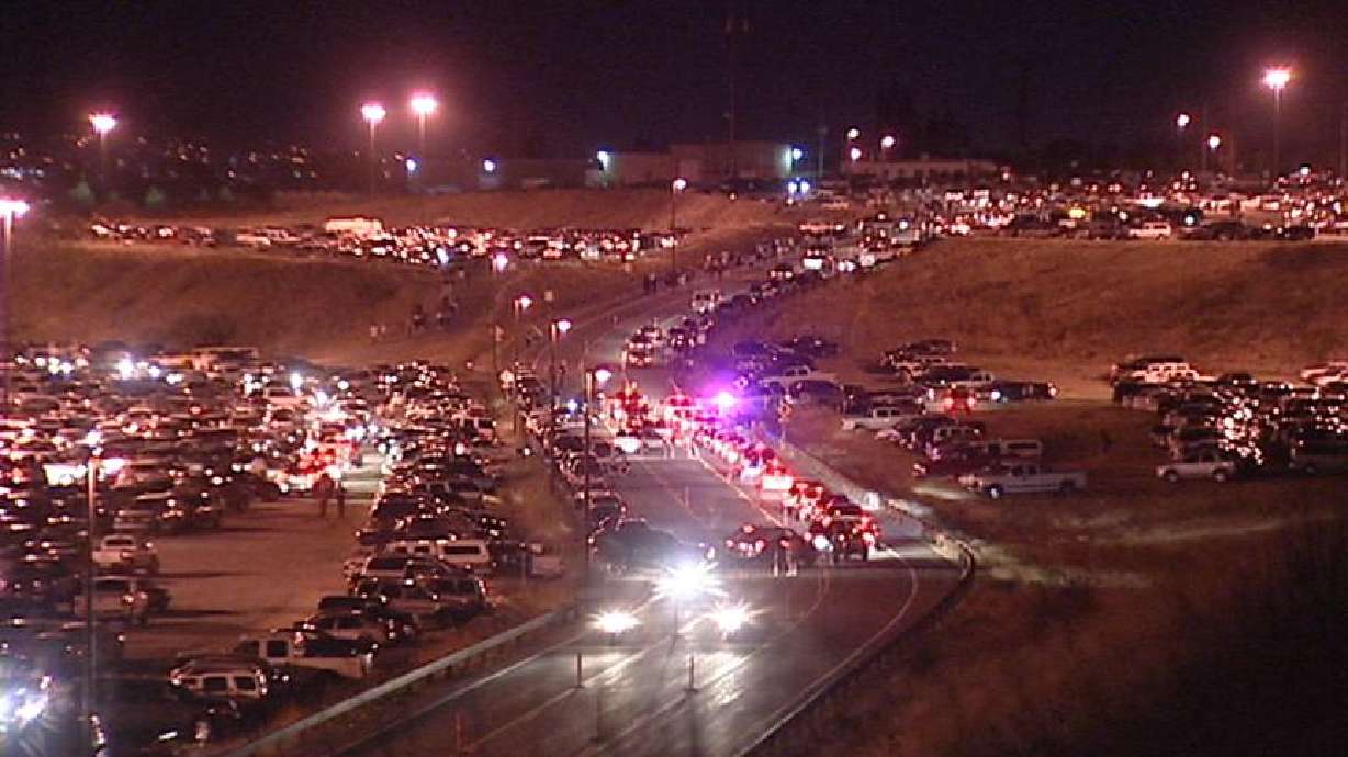 Traffic Is Too Much for Roads Leading to USANA Ampitheatre