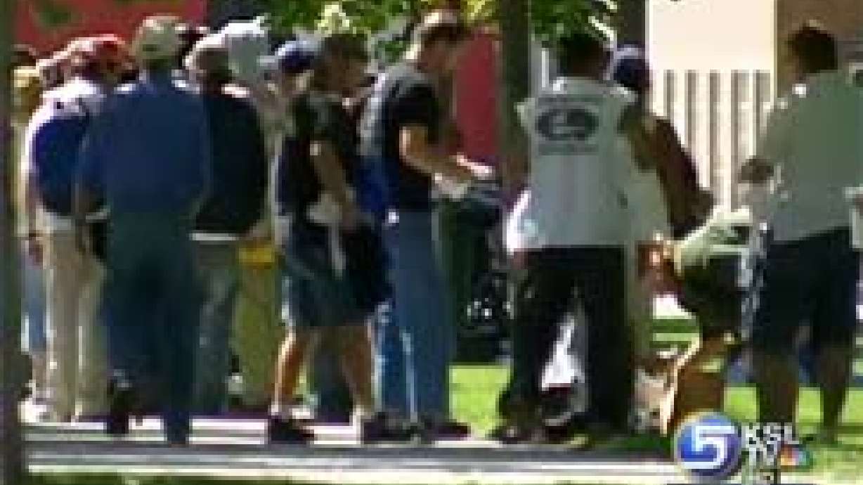 Picnic Held for Needy Utahns