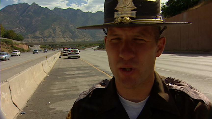 Violent Crash on I-215