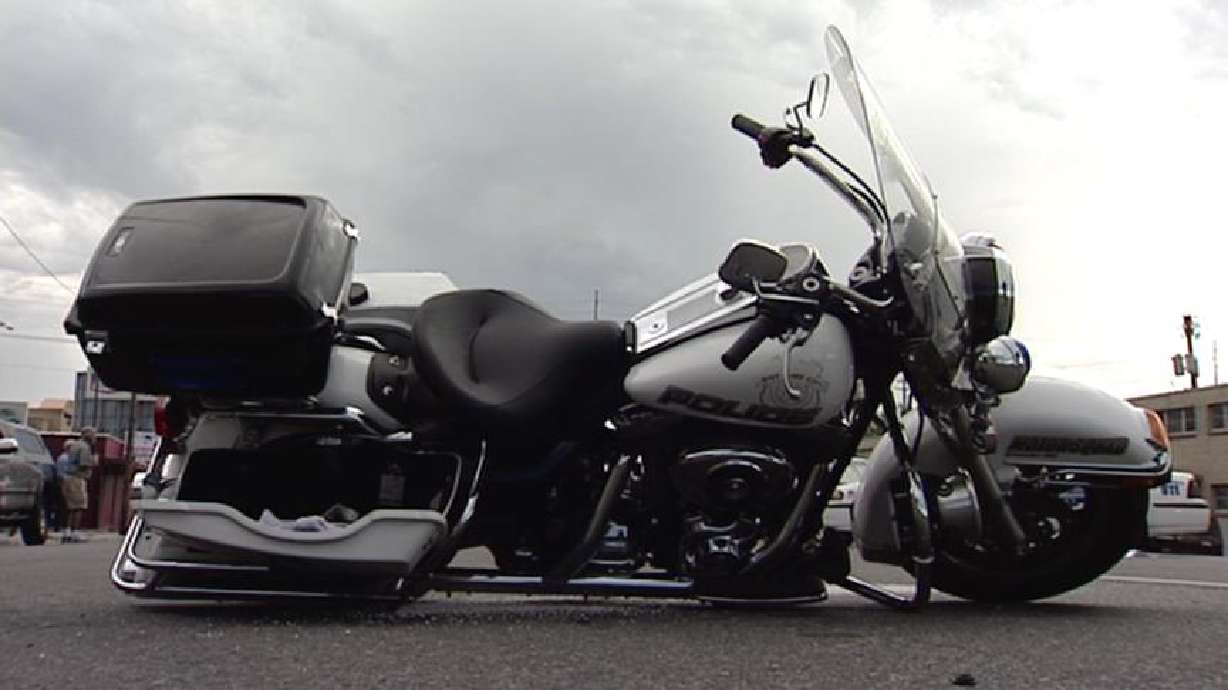 Salt Lake Motor Cop Injured While Pursuing SUV