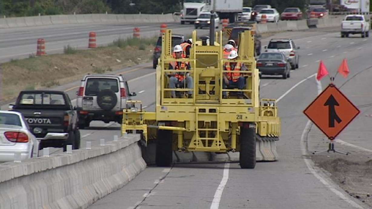 Machine to Ease Congestion in Reconstruction Zone