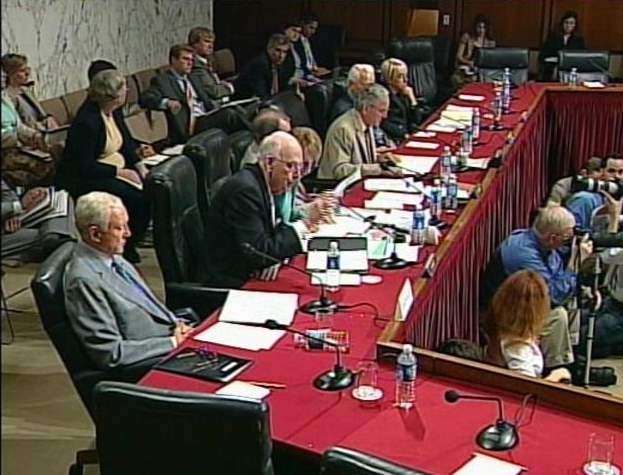 Stickler in the Hot Seat during Senate Hearing