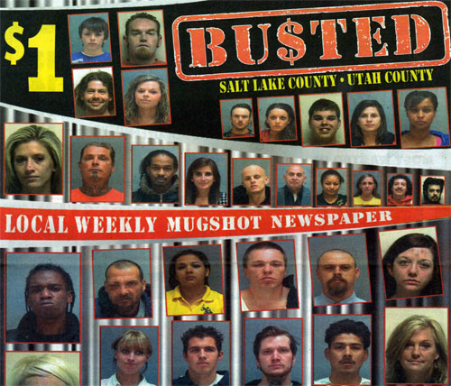 New newspaper features Utah mug shots