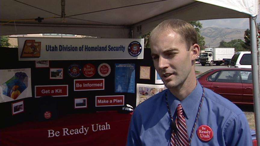 Fair Booth Shows Utahns How to be Prepared