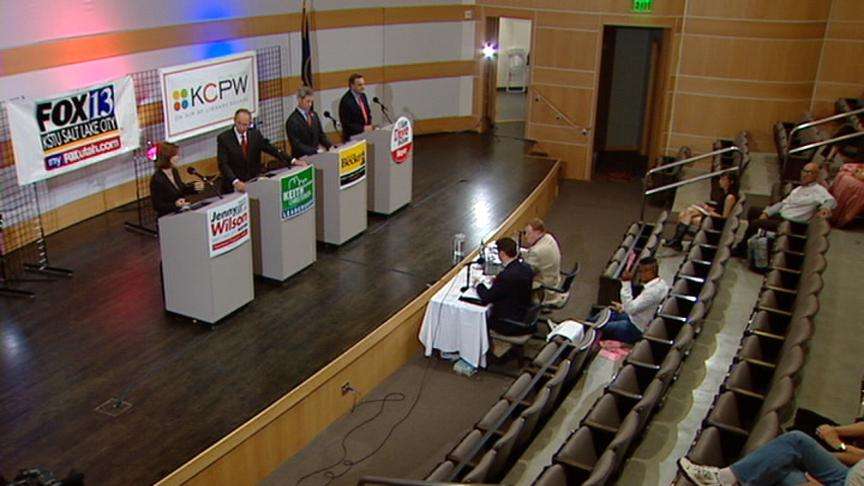 Salt Lake City Mayoral Candidates Seeing Red